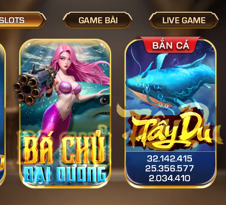 Sảnh Trò Chơi Bắn Cá iWin Club Đỉnh Cao Săn Thưởng Đại Dương