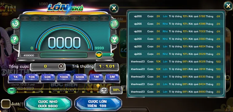 Lớn Nhỏ Tại IWin Club Trò Chơi Dân Gian Đẳng Cấp Với Kết Quả Siêu Tốc