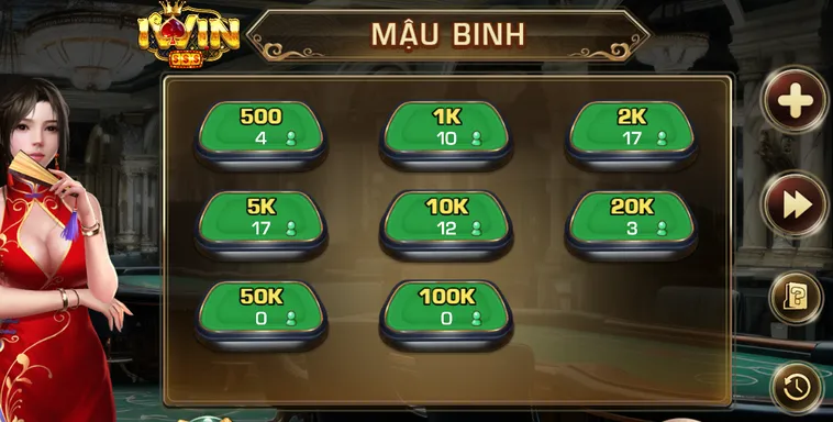 Mậu Binh Tại Iwin Club Đỉnh Cao Chiến Thuật Với Những Phần Thưởng Hấp Dẫn