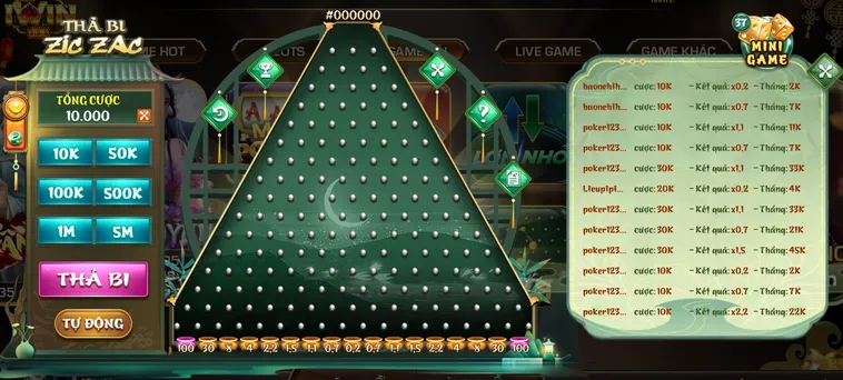 Minigame Ziczac Tại Iwin Club Trải Nghiệm Đỉnh Cao Cùng Đường Đi May Mắn