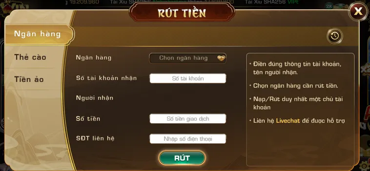 Hướng Dẫn Rút Tiền Về Tài Khoản Ngân Hàng Tại IWin Club Nhanh Chóng An Toàn Cho Mọi Cược Thủ Chuyên Nghiệp