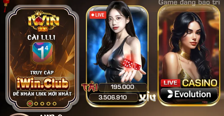 Tài Xỉu Live Tại Iwin Club Đỉnh Cao Giải Trí Với Những Ván Cược Hồi Hộp