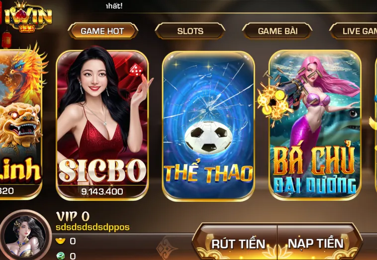 Thể Thao iWin Club Đỉnh Cao Cá Cược Với Tỷ Lệ Ăn Thưởng Cực Cao