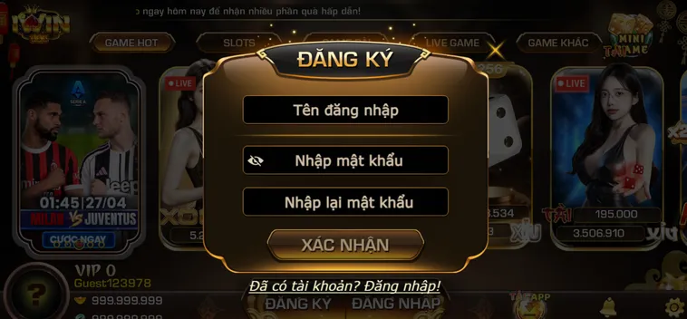 Quy Trình Đăng Ký IWin Club Siêu Tốc Giúp Người Chơi Khởi Đầu Hành Trình Đẳng Cấp